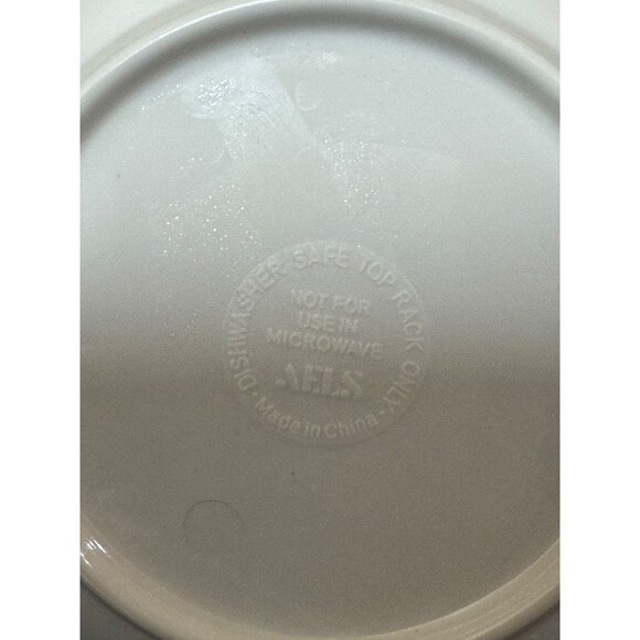 AELS Set Of 4 White & Blue Gradient Melamine Bowls - Picture 6 of 7